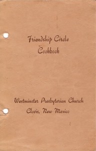 Westminster Presby Cookbook