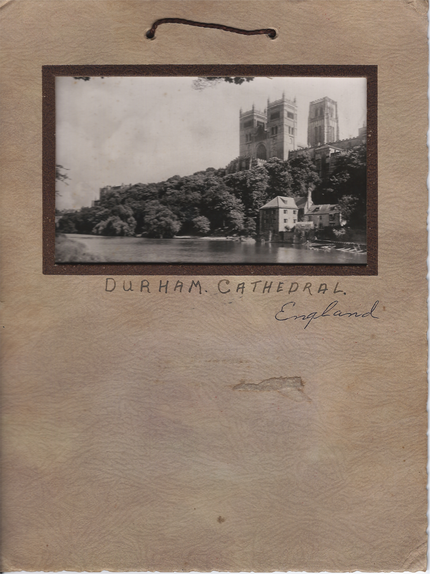 Durham Cathedral in folder