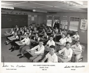 Martin's 4th Grade Class 1963-64