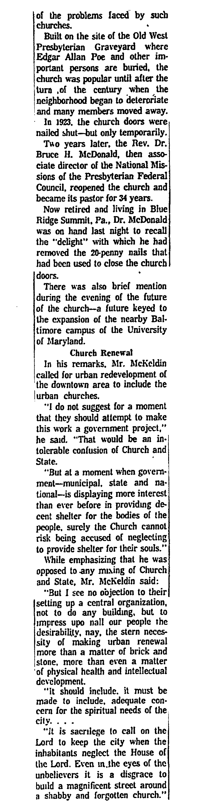 1962.06.28.Newspaper Prayer Comments 2