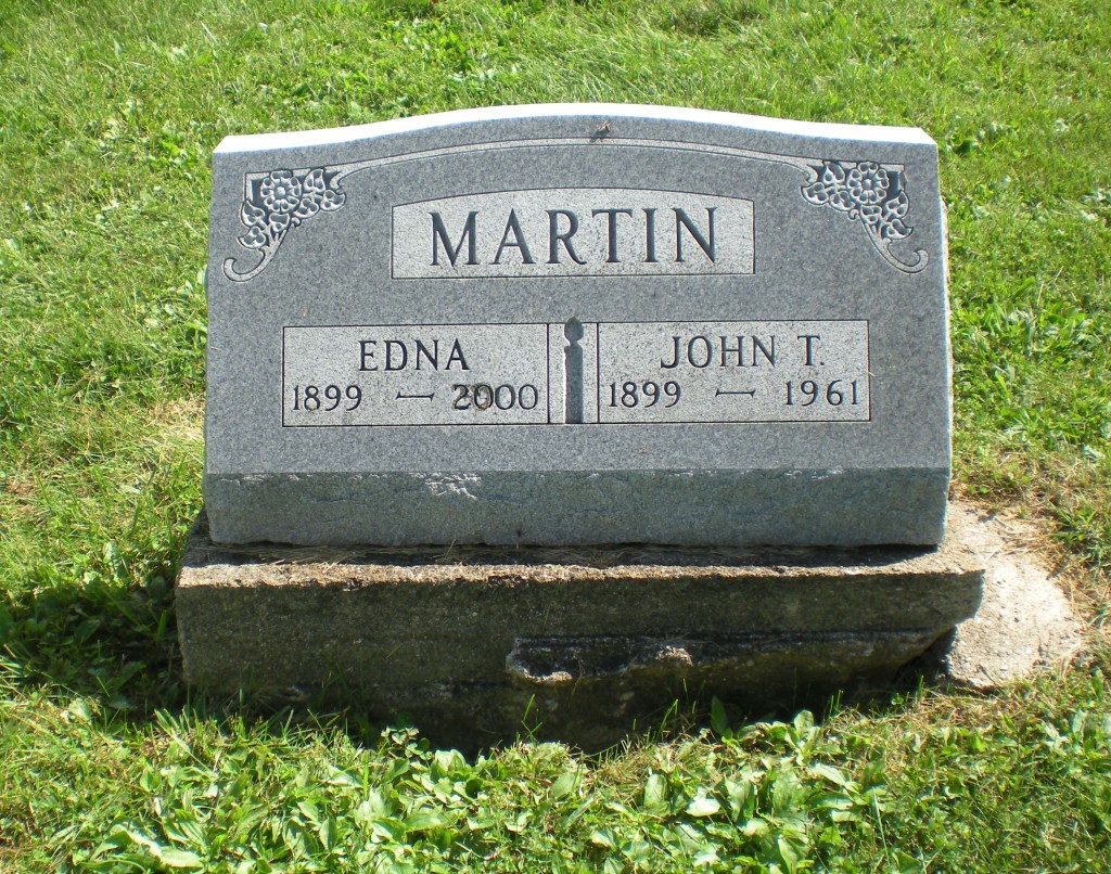 Edna Hoskins Martin and John