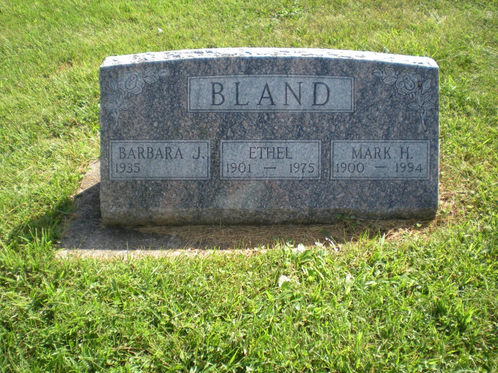 Ethel Hoskins Bland, Mark and Barbara