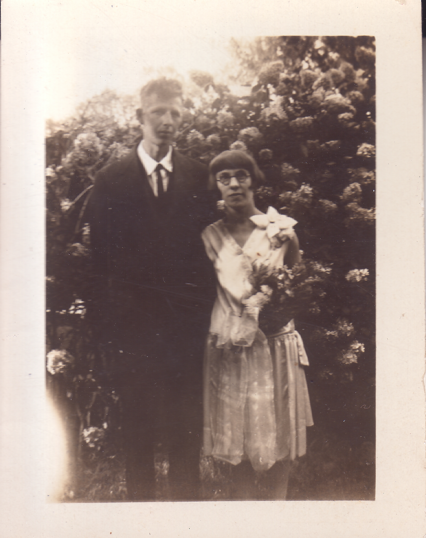 Webber, John Norman wedding 1927